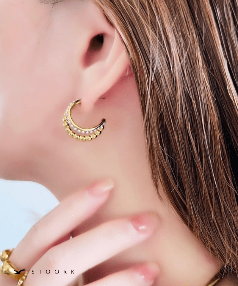 Ball Pearl Double Pierce - stoork