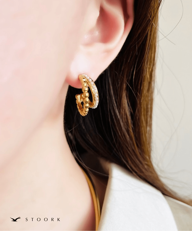 Ball Pearl Double Pierce - stoork