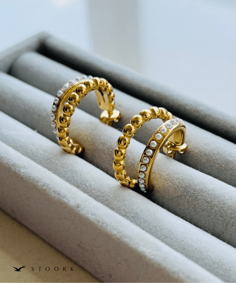 Ball Pearl Double Pierce - stoork