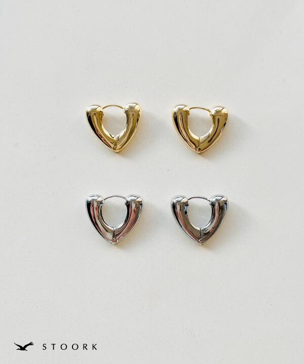 【再入荷】s925 Heart Pierce