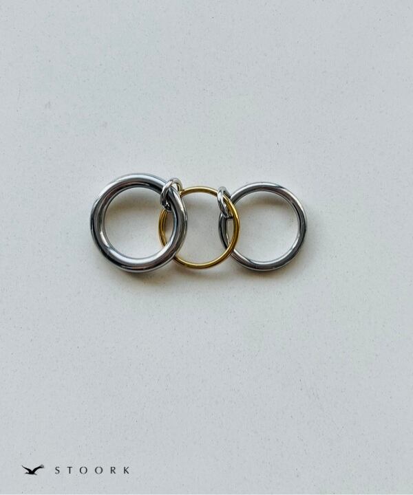【再入荷】Bicolor Connected Ring