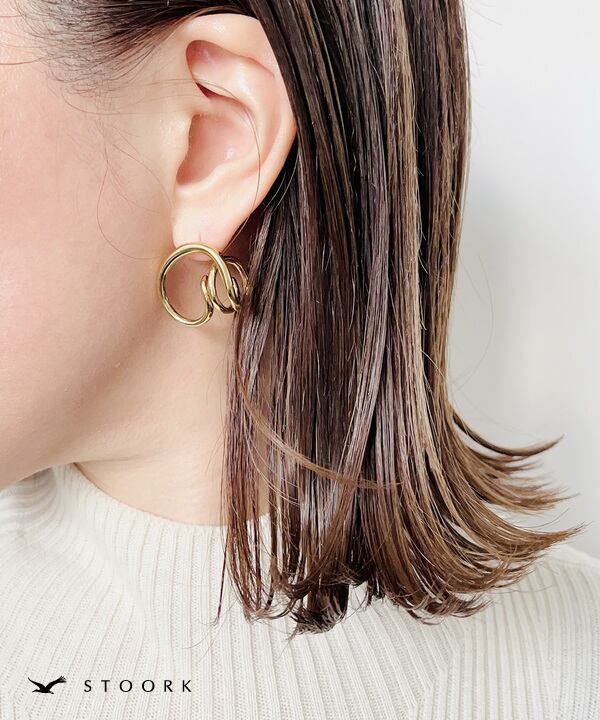 【再入荷】316L Round And Round Pierce