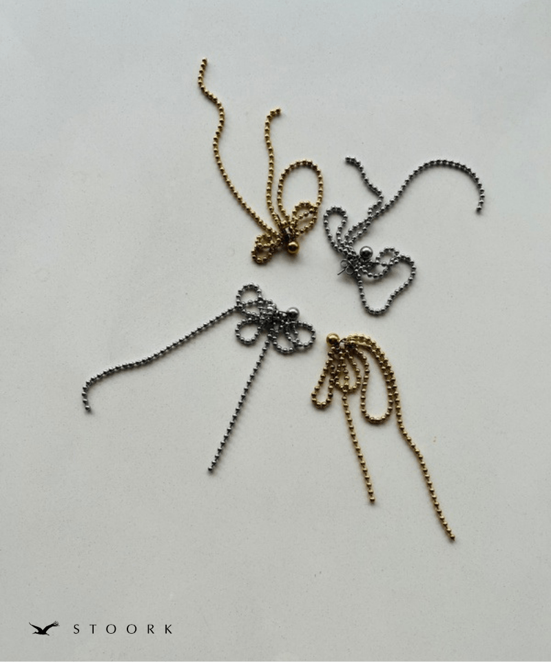 Beads Ribbon Pierce - stoork