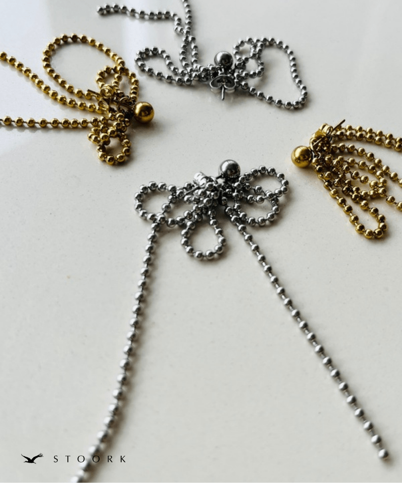 Beads Ribbon Pierce - stoork