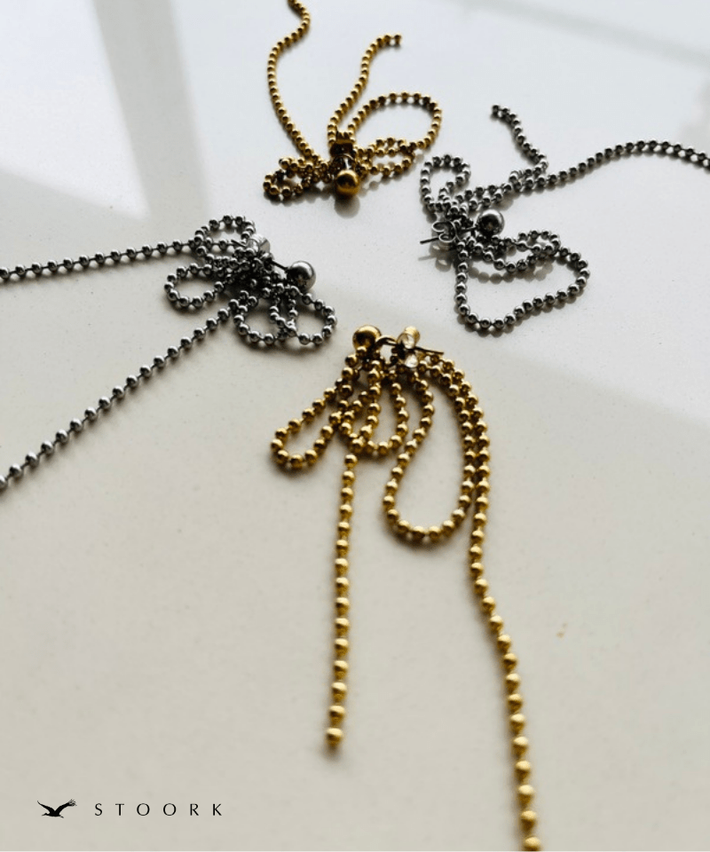 Beads Ribbon Pierce - stoork