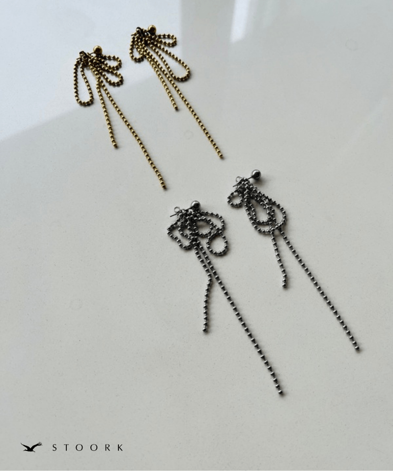 Beads Ribbon Pierce - stoork