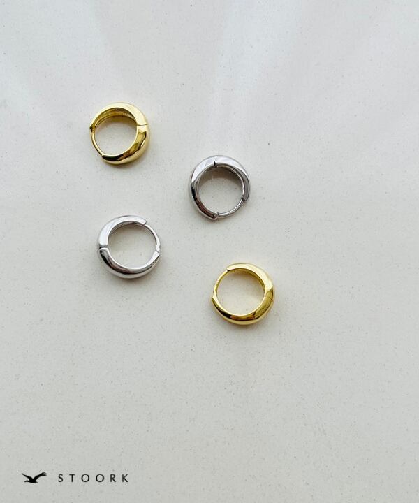 【再入荷】s925 Hoop Pierce_S