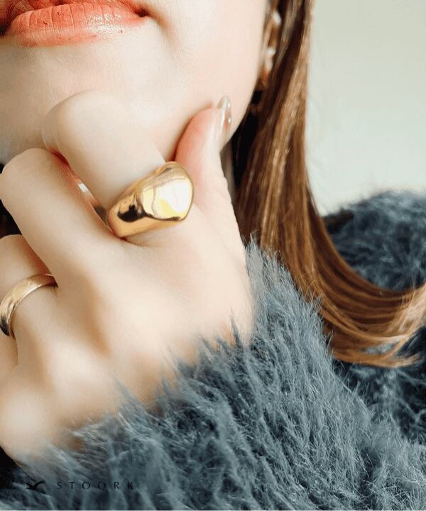 【再入荷】316L Heart Ring