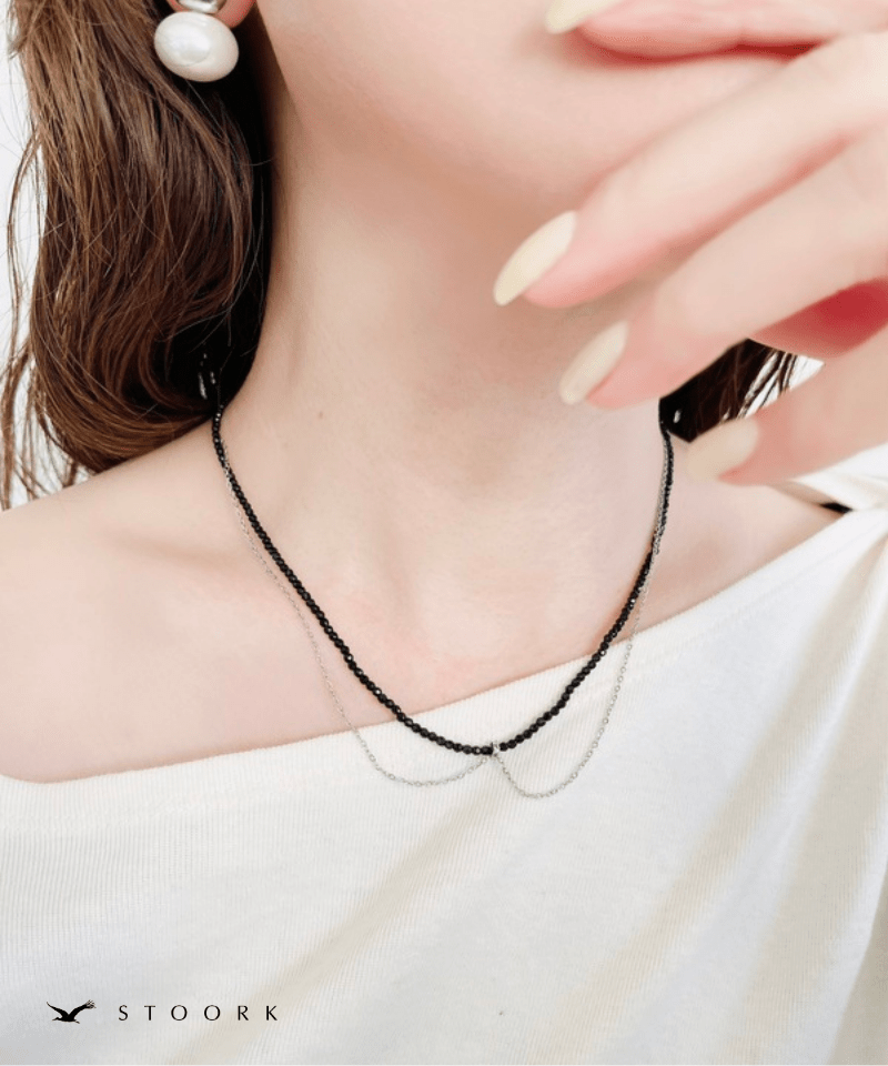 Black Layer Necklace - stoork