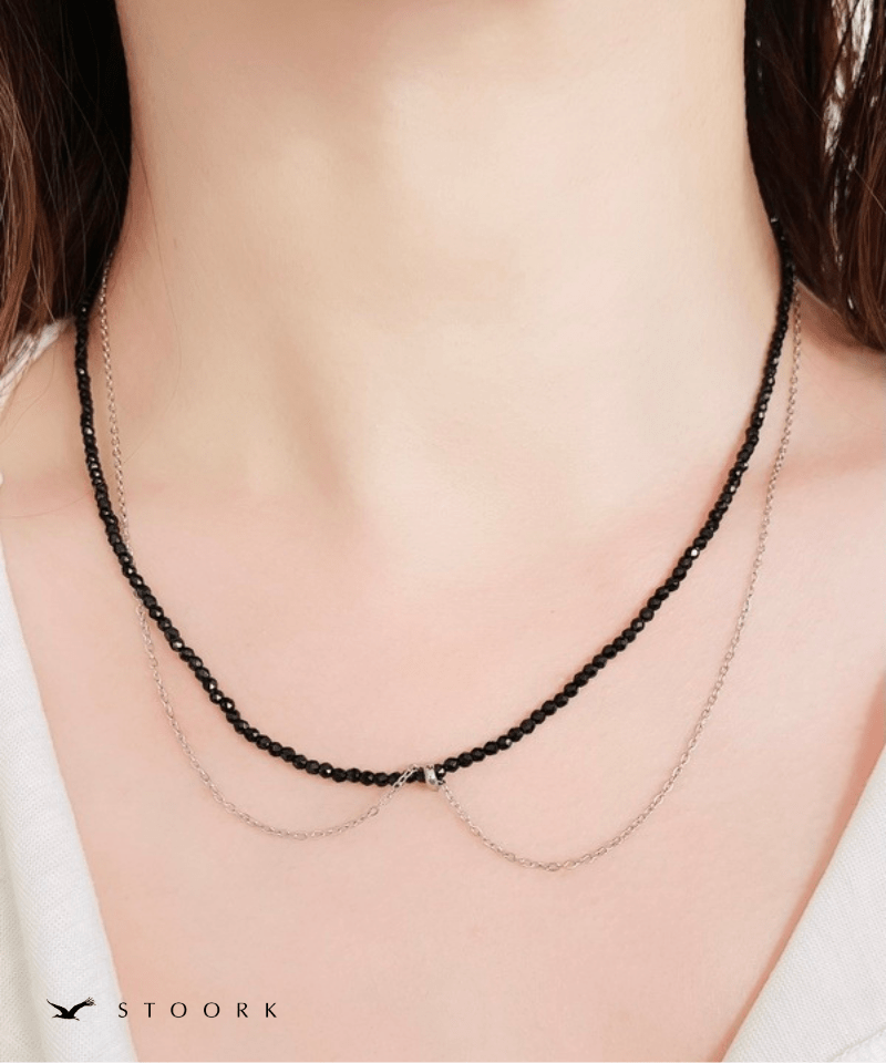 Black Layer Necklace - stoork