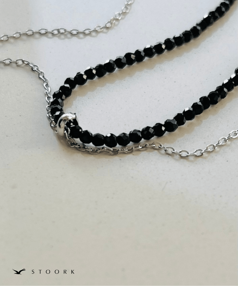 Black Layer Necklace - stoork