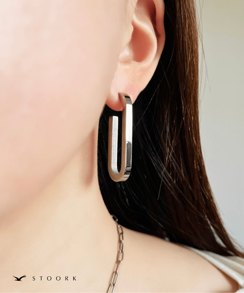 Bold Open Oval Pierce - stoork