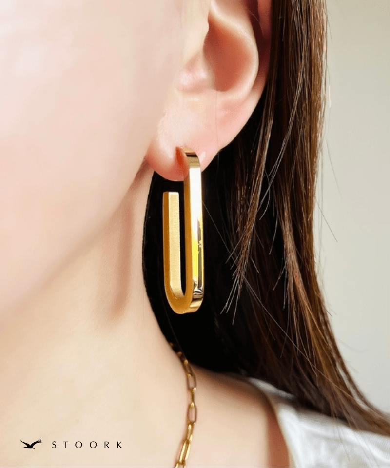 Bold Open Oval Pierce - stoork