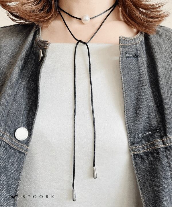s925 Pearl Code Necklace