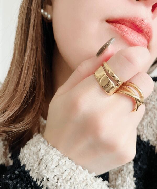 【再入荷】Double Wide Ring