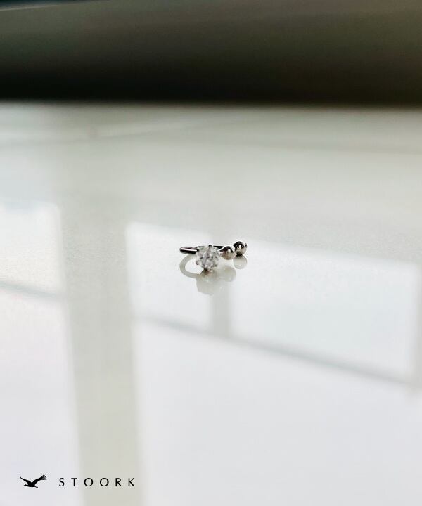 s925 Ring Ear Cuff