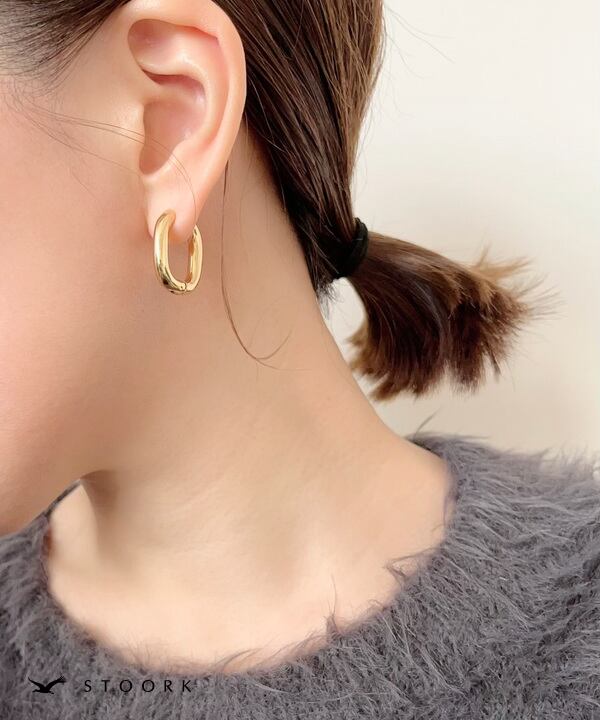 【再入荷】316L Ellipse Hoop Pierce