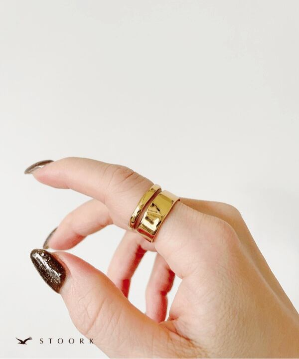 【再入荷】Double Wide Ring