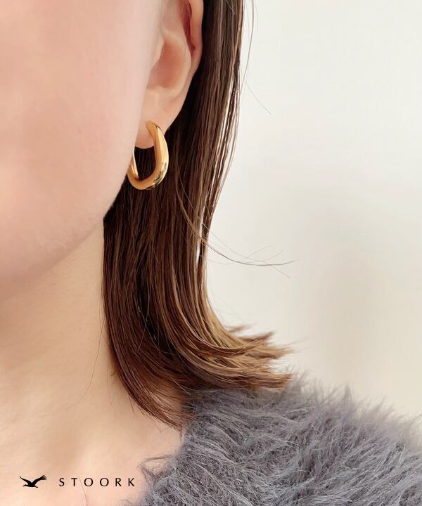 【再入荷】316L Ellipse Hoop Pierce