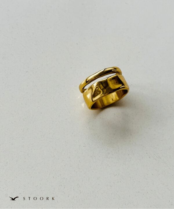 【再入荷】Double Wide Ring