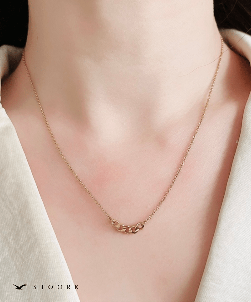 Chain Motif Necklace - stoork