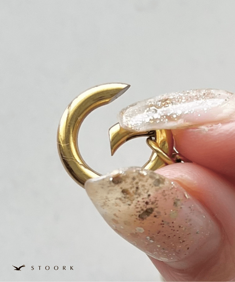 Circle Paperclip Chain Necklace - stoork