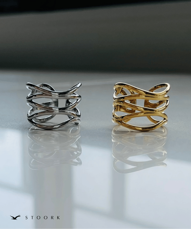 Cross Design Ring - stoork