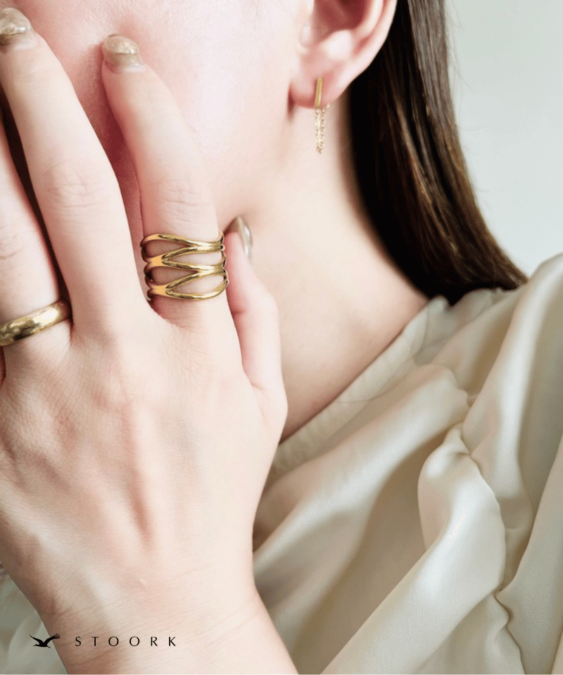 Cross Design Ring - stoork
