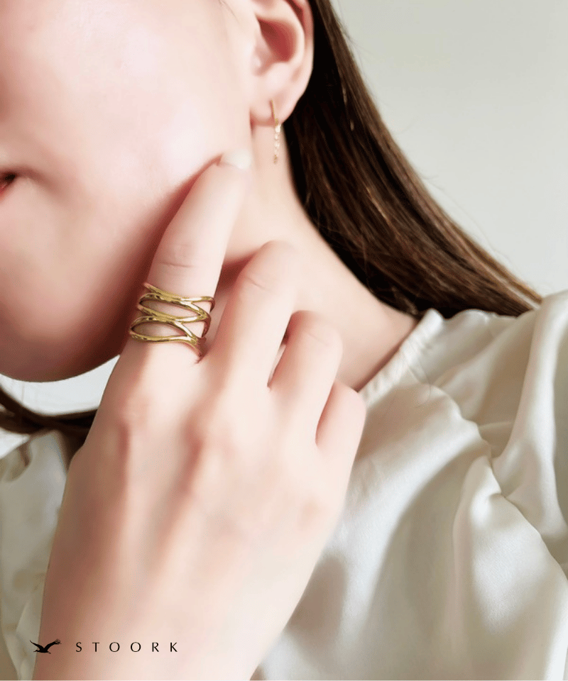 Cross Design Ring - stoork