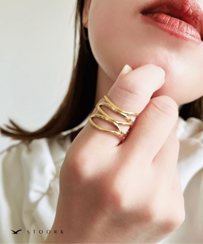 Cross Design Ring - stoork