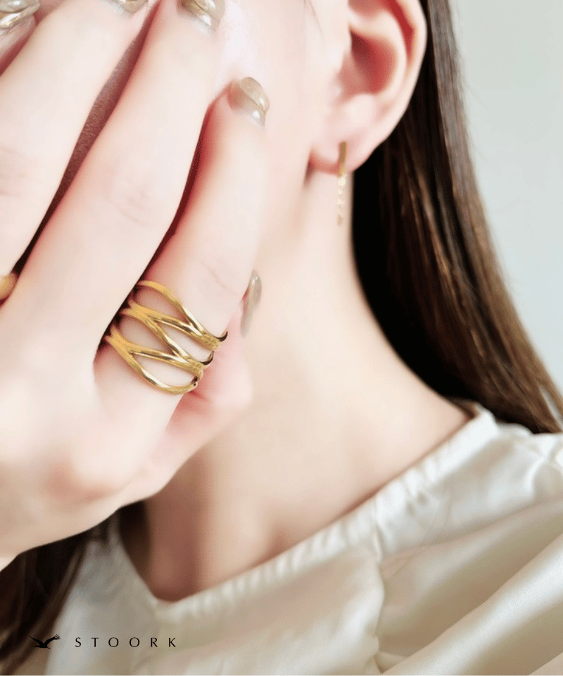 Cross Design Ring - stoork