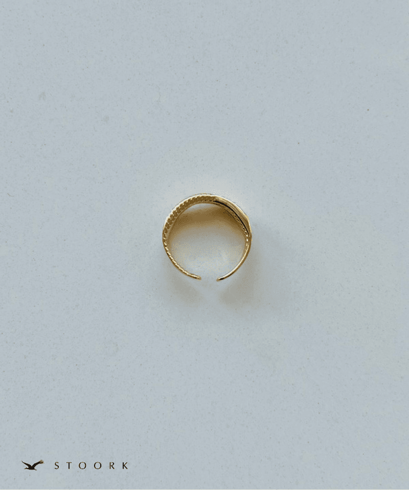 Cross Line Ring - stoork