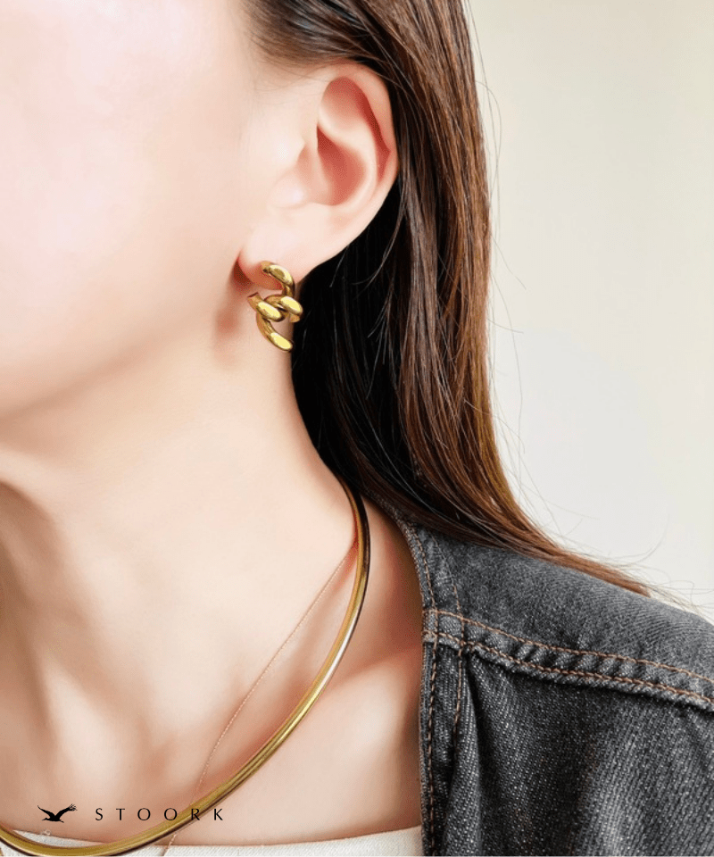 Cross Link Chain Pierce - stoork