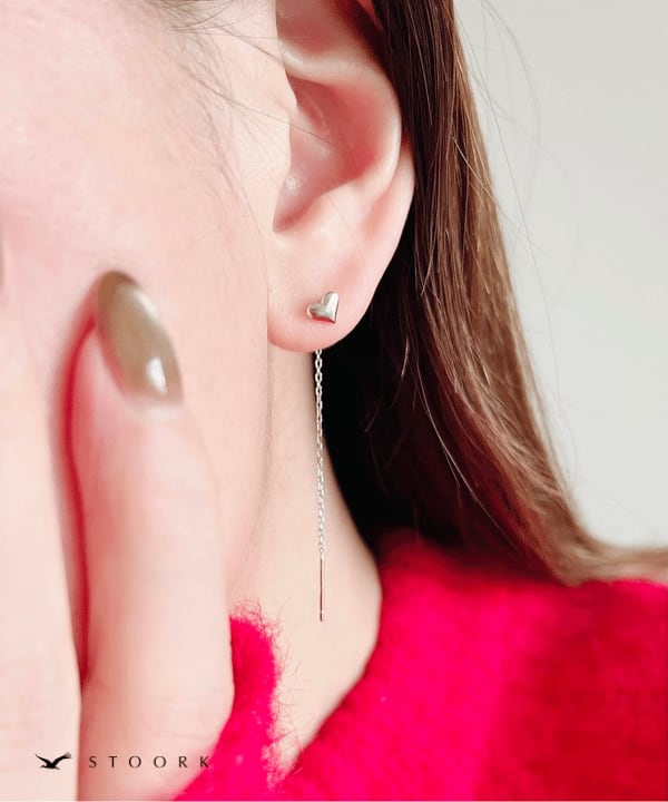 【再入荷】s925 Heart American Pierce