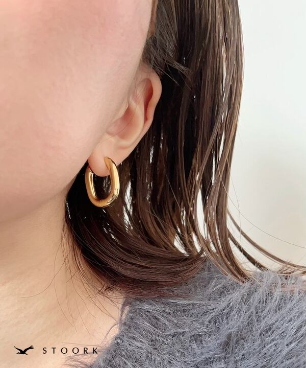 【再入荷】316L Ellipse Hoop Pierce