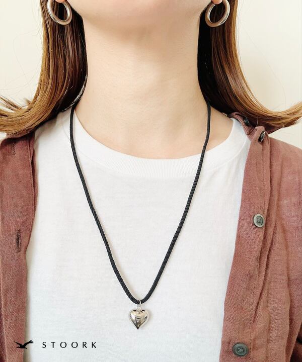 【再入荷】s925 Heart Choker