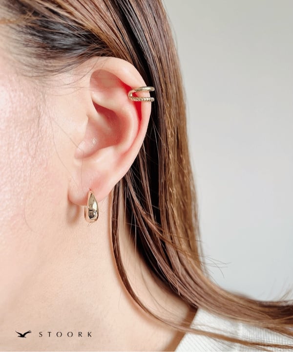 【再入荷】Dot Double Ear Cuff - stoork