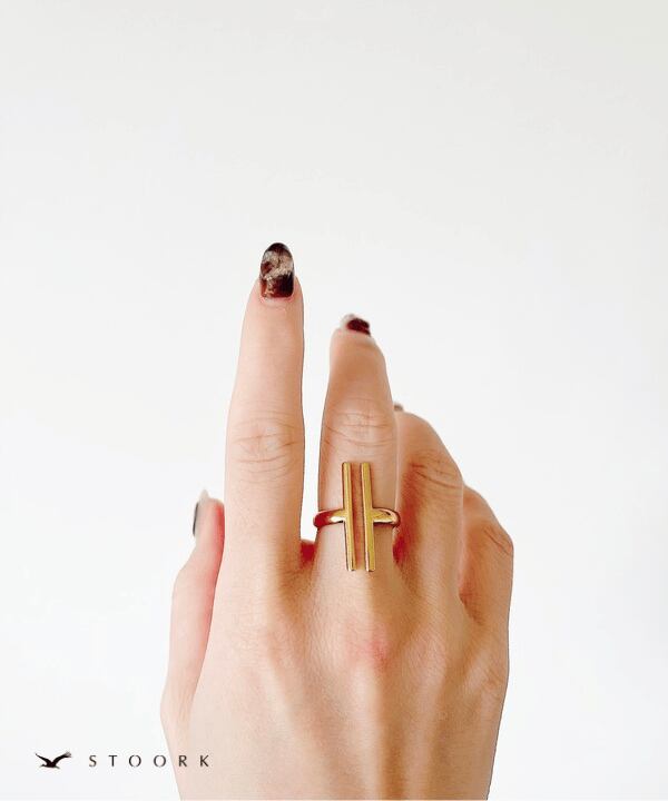 Double Bar Ring - stoork