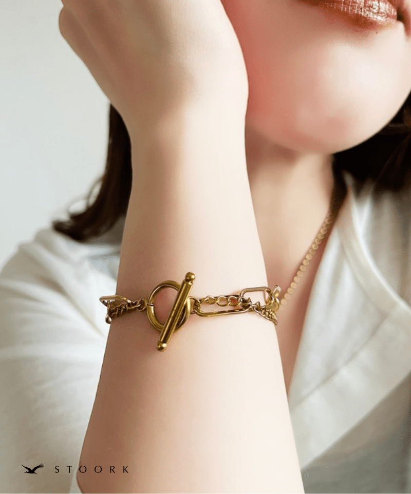 Double Chain Mantel Bracelet - stoork