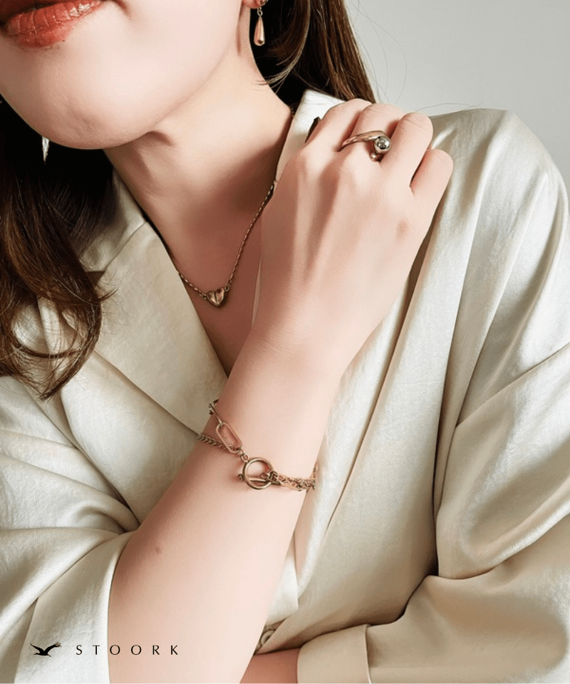 Double Chain Mantel Bracelet - stoork