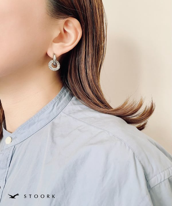 【再入荷】Double Hoop Pierce - stoork