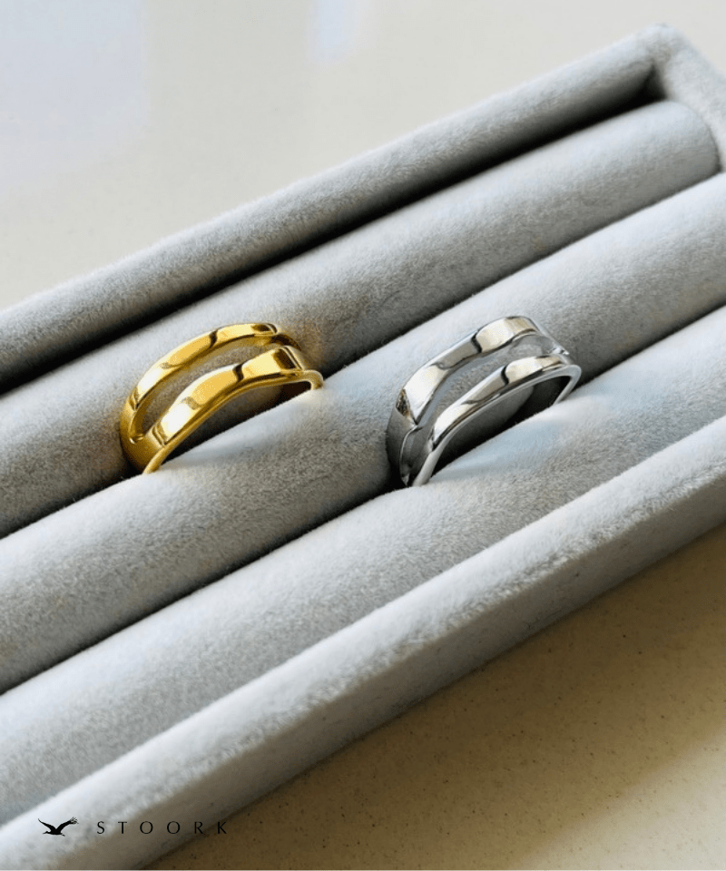Double Wave Ring - stoork
