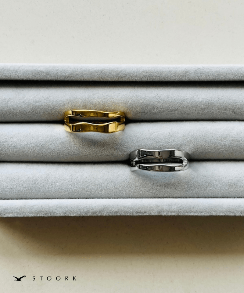 Double Wave Ring - stoork