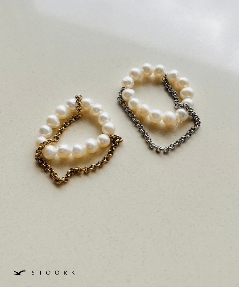 Drape Pearl Ring - stoork