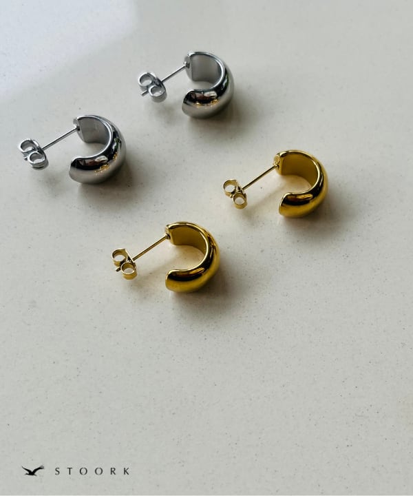 【再入荷】Drop Hoop Pierce - stoork