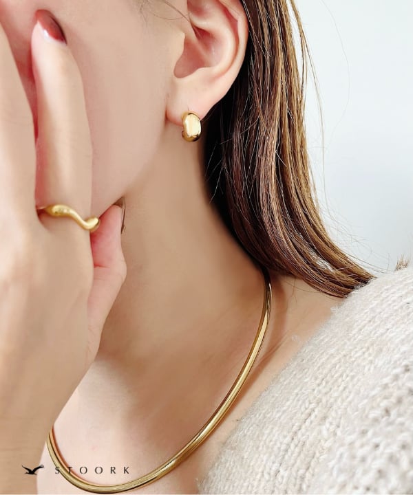 【再入荷】Drop Hoop Pierce - stoork