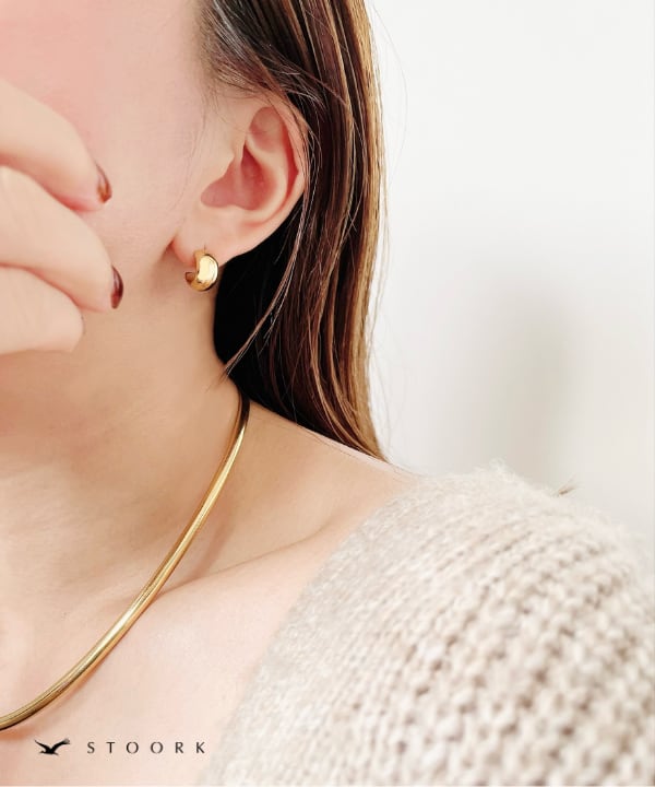 【再入荷】Drop Hoop Pierce - stoork