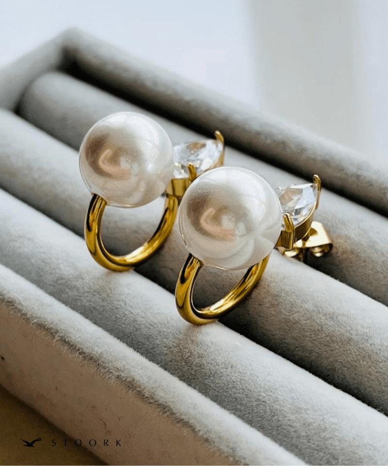 Drop Stone Pearl Pierce - stoork