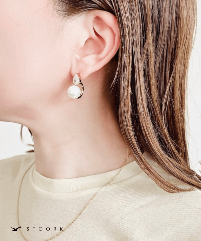 Drop Stone Pearl Pierce - stoork