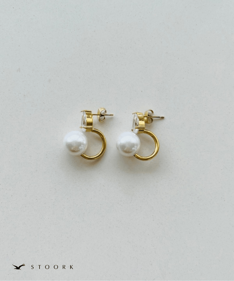 Drop Stone Pearl Pierce - stoork